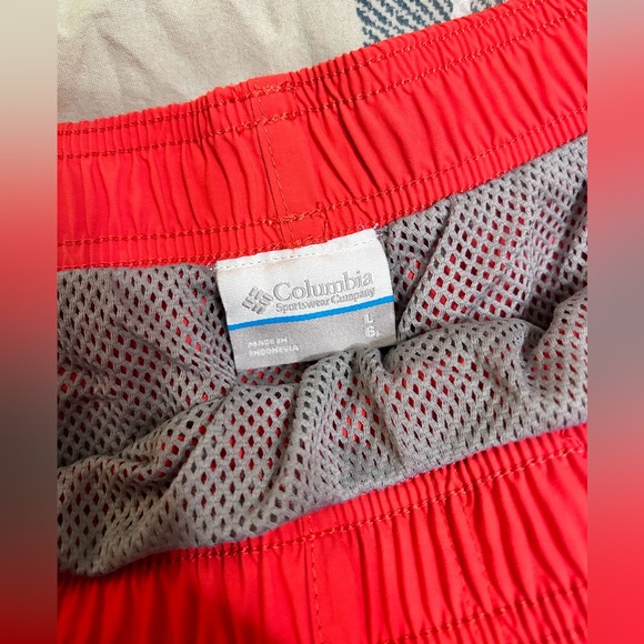 Columbia Orange/Magenta Swim Trunks - Picture 5 of 7
